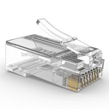 Rj45 Cat5 Cat5e Cat6 Network Connector 8p8c Modular Plug